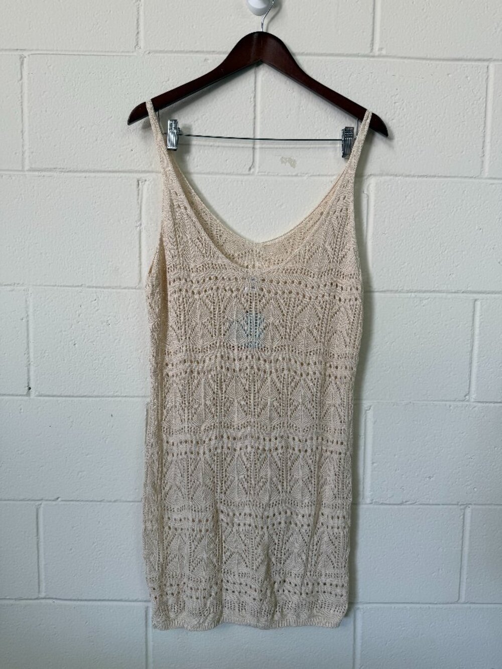 NWT Shade & Shore Biege Sun Dress Size XL